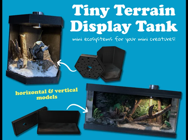 Tiny Terrain Display Tank