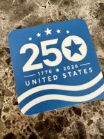 Set de sous-verres patriotiques USA 250 ans avec plateau — photo 8