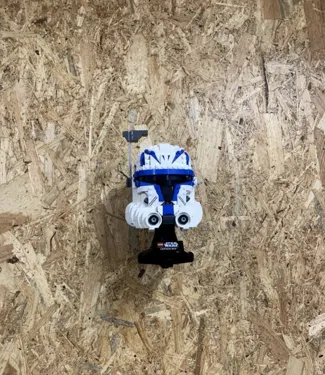 lego helmet wall mount 