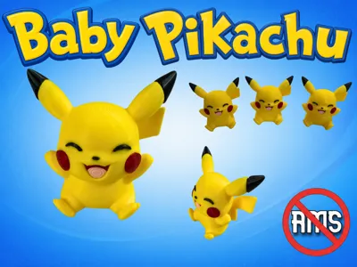 Baby Pikachu - NO AMS
