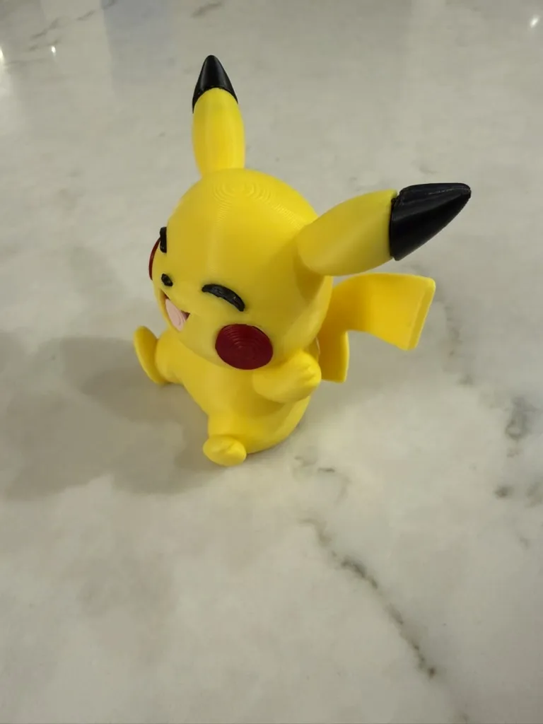 Baby Pikachu - NO AMS - Free 3D Print Model - MakerWorld