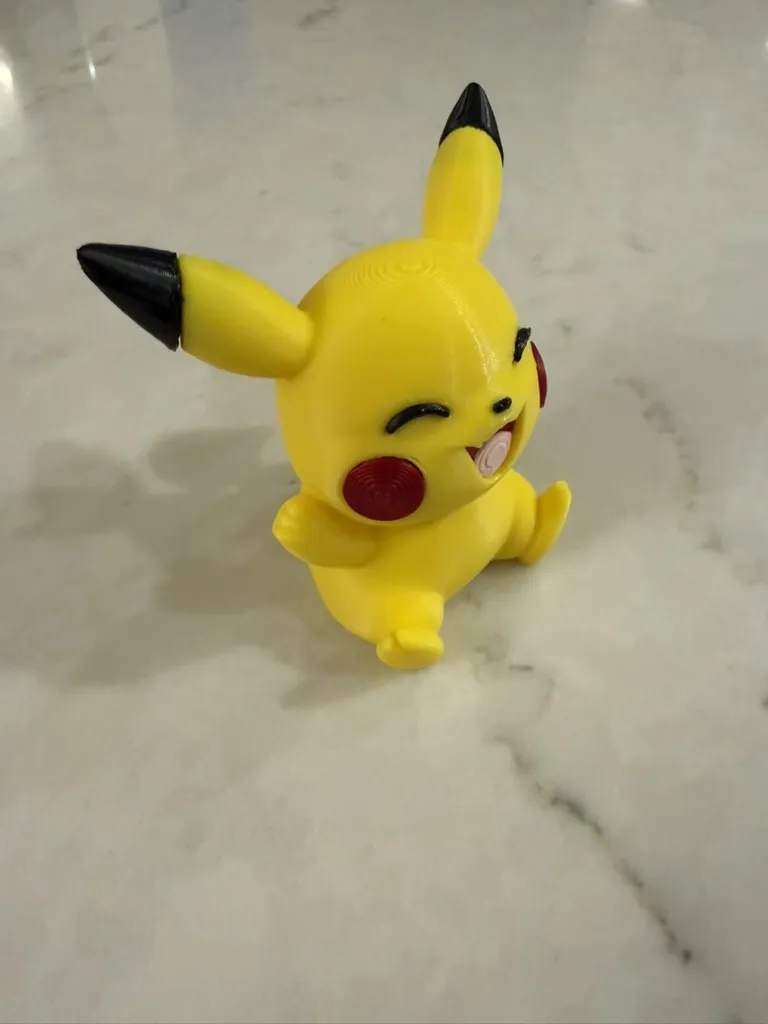 Baby Pikachu - NO AMS - Free 3D Print Model - MakerWorld