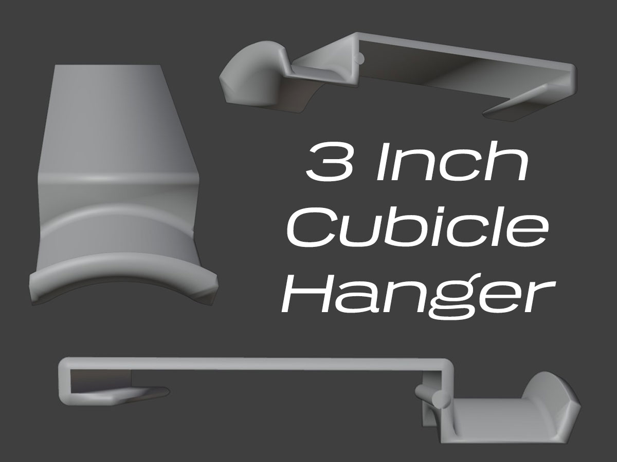3 Inch Cubicle Hook