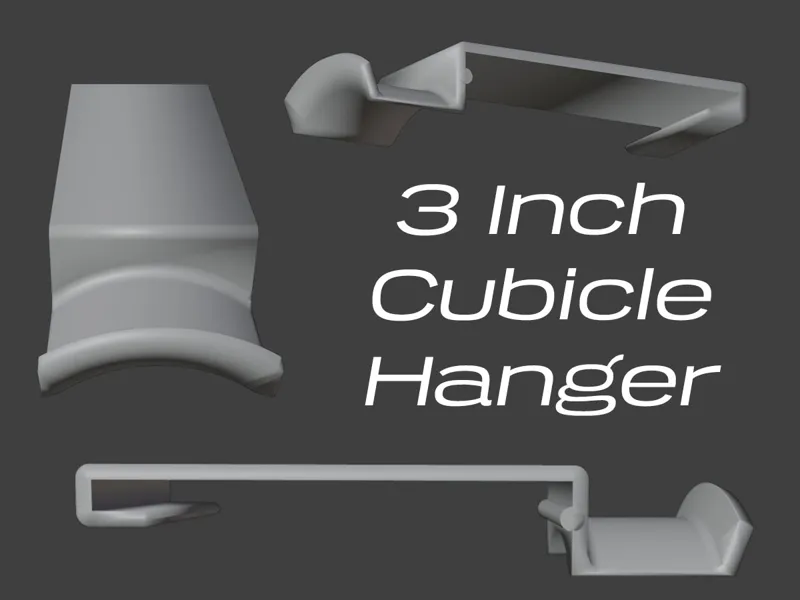 3 Inch Cubicle Hook