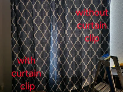 Blackout Curtain Clip Version 2