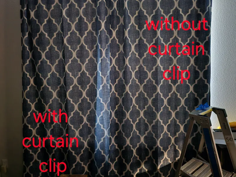 Blackout Curtain Clip Version 2