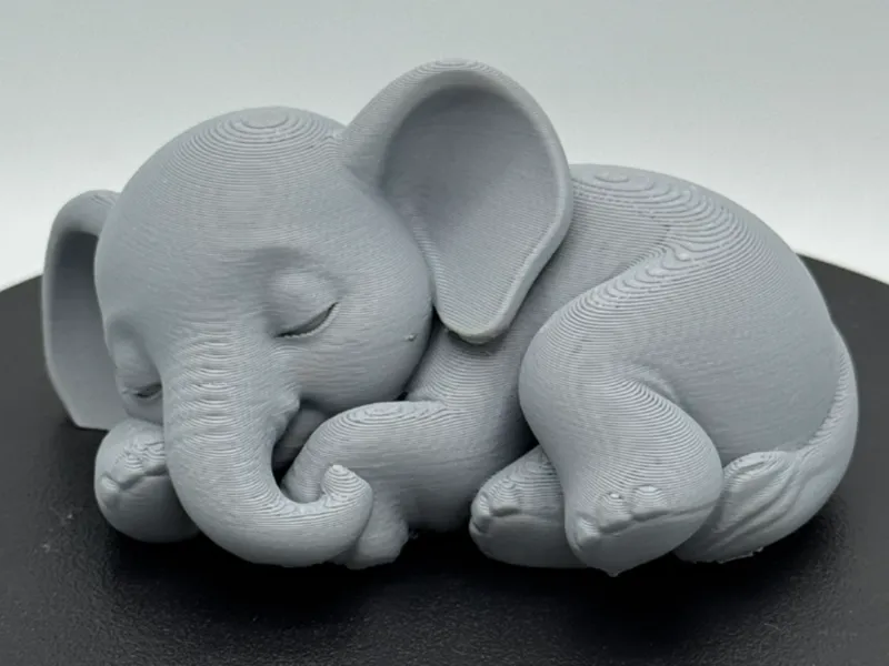 Sleeping Elephant – Curled Trunk Rest Pose