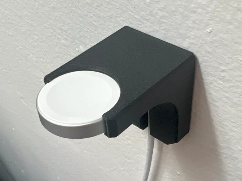 Simple Wall Mount for Apple Watch Charger