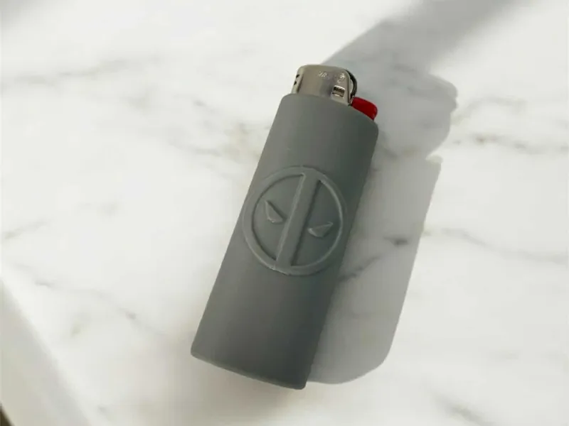 Deadpool Bic Lighter Sleeve