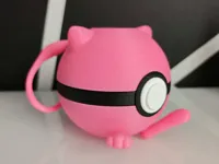 Mew Pokeball Piggy Bank