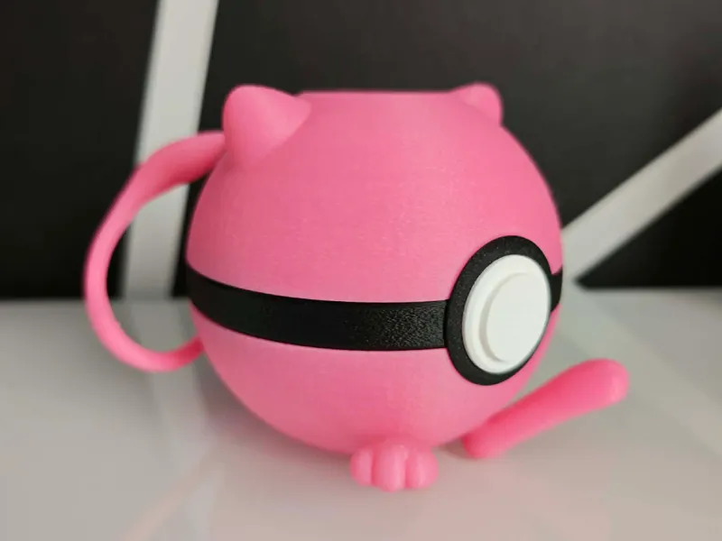 Mew Pokeball Piggy Bank Money Saving Box 