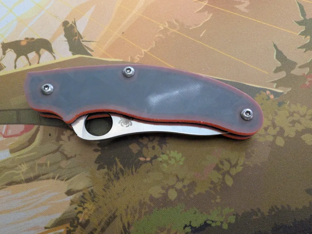 Spyderco UKPK Scales by Rythe3DGuy MakerWorld: Download Free 3D Models