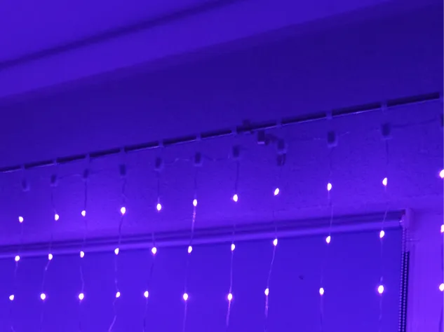 16 mm LED Gardienen Clip