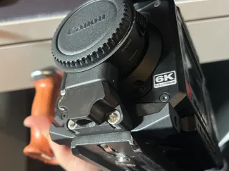 MC-21 L-Mount to Canon EF Adapter Support Bracket