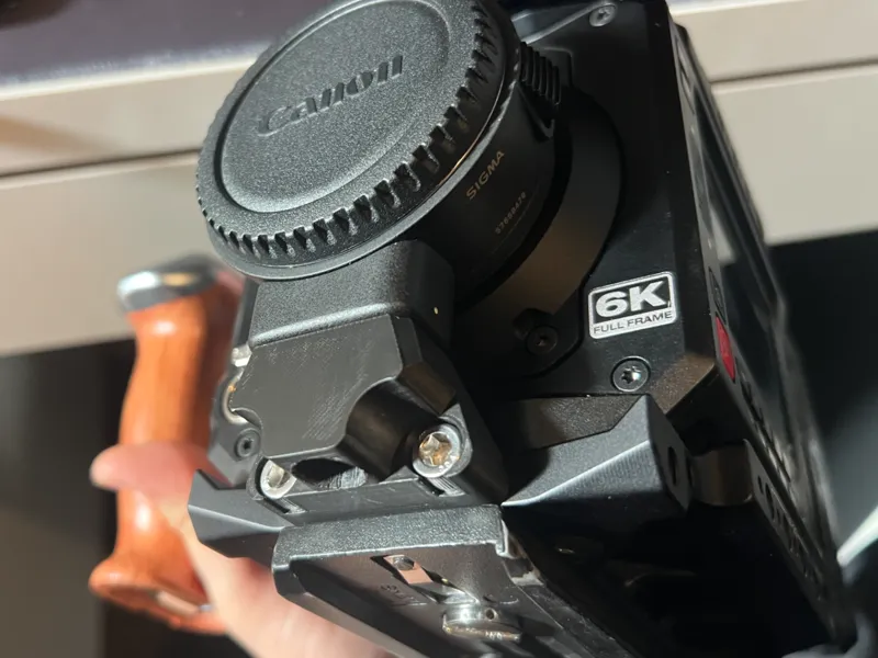 MC-21 L-Mount to Canon EF Adapter Support Bracket