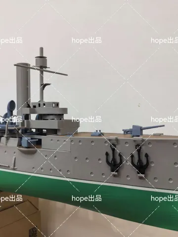 Modelo para impresión 3D: 144比例阿芙乐尔号 — vista de referencia 2