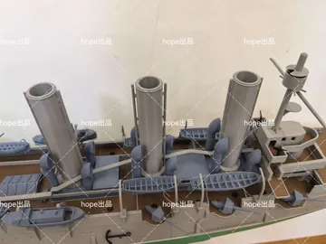 Modelo para impresión 3D: 144比例阿芙乐尔号 — vista de referencia 3