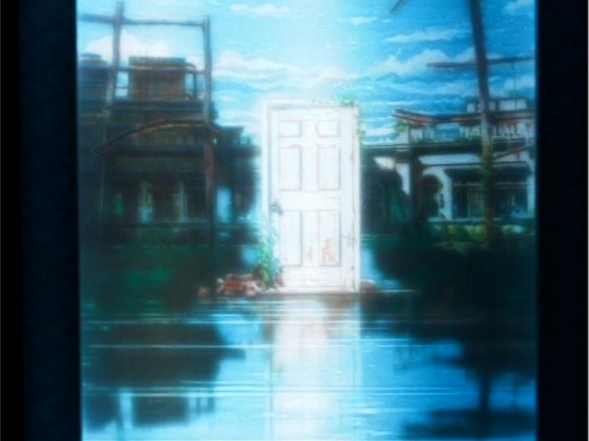 Suzume's Journey Colorful Lithophan