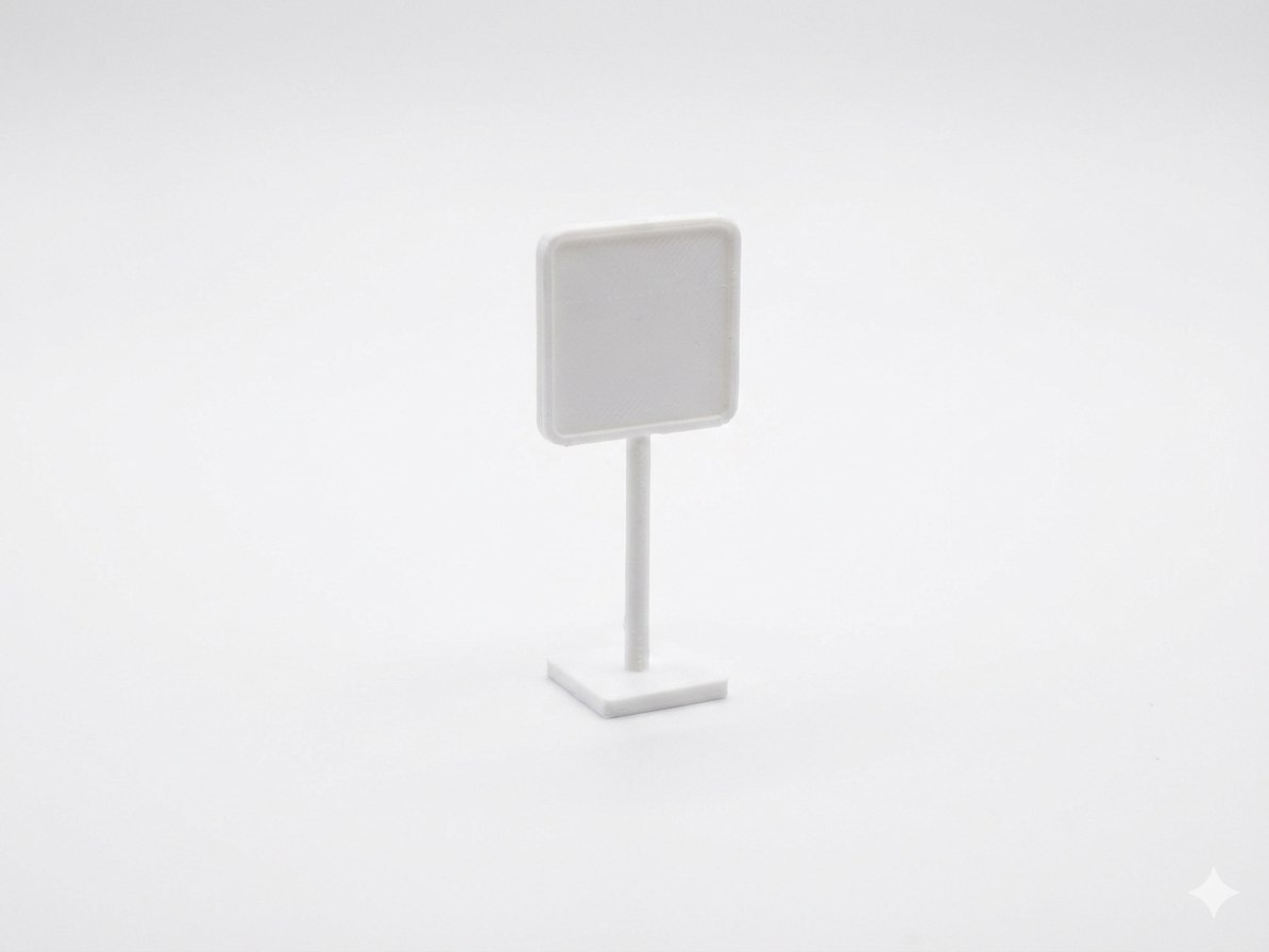 Mini Sign Stand – Silent Message