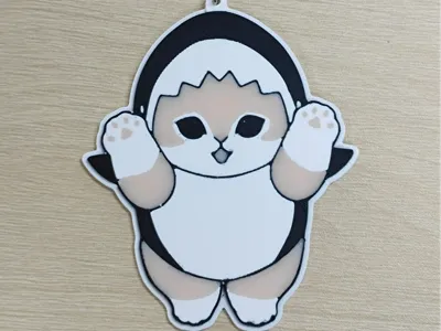 Mofusand Samenyan Keychain