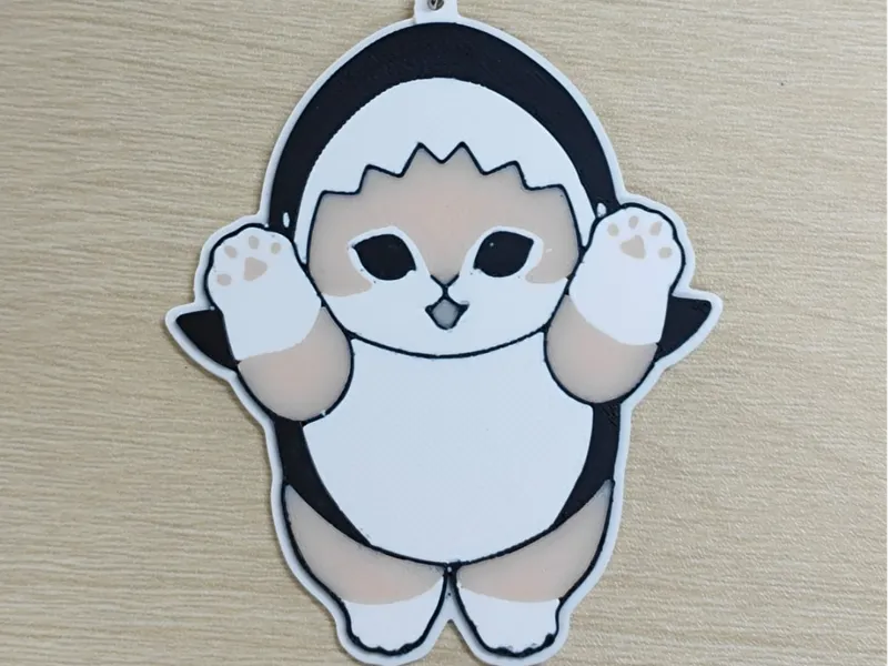 Mofusand Samenyan Keychain