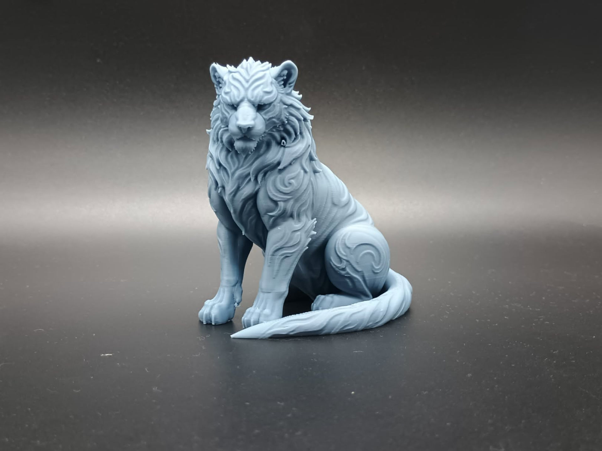 Ornamental Sacred Spirit White Tiger