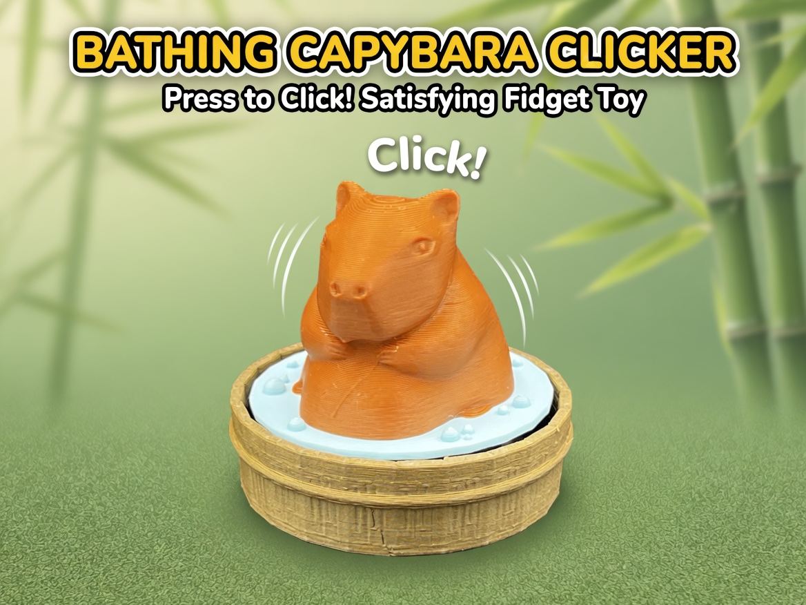 Bathing Capybara Clicker