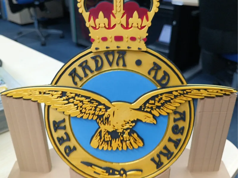 Royal Air Force plaque