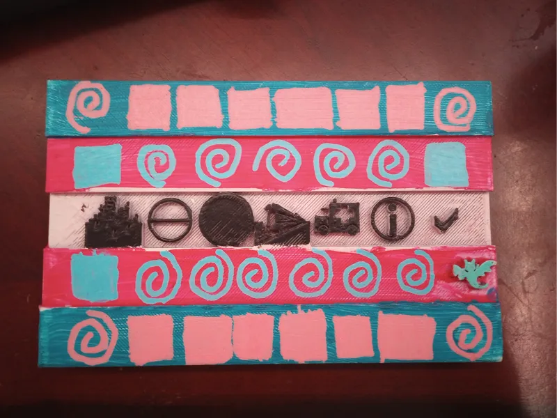 Pride name plate