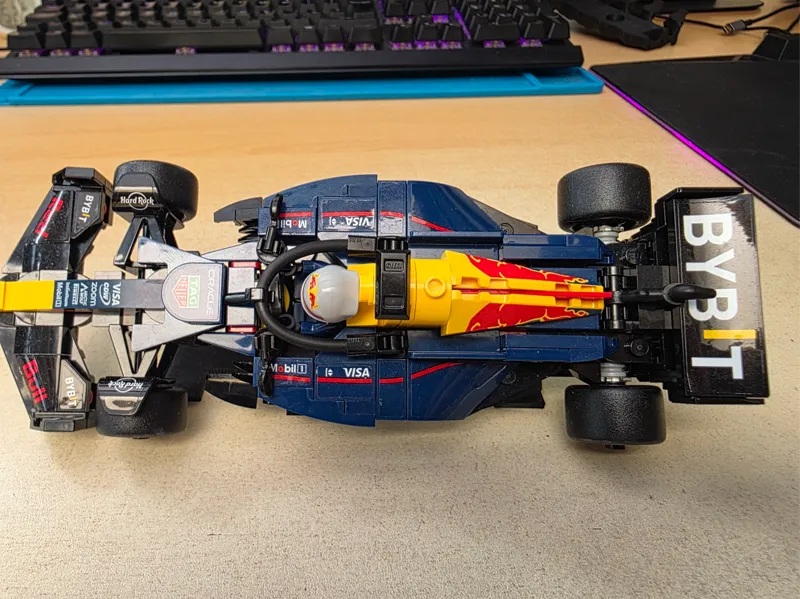 Speed Champions F1 Stand 45° angle