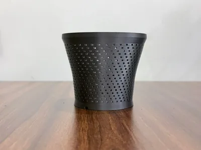 High-Airflow Knurled Planter