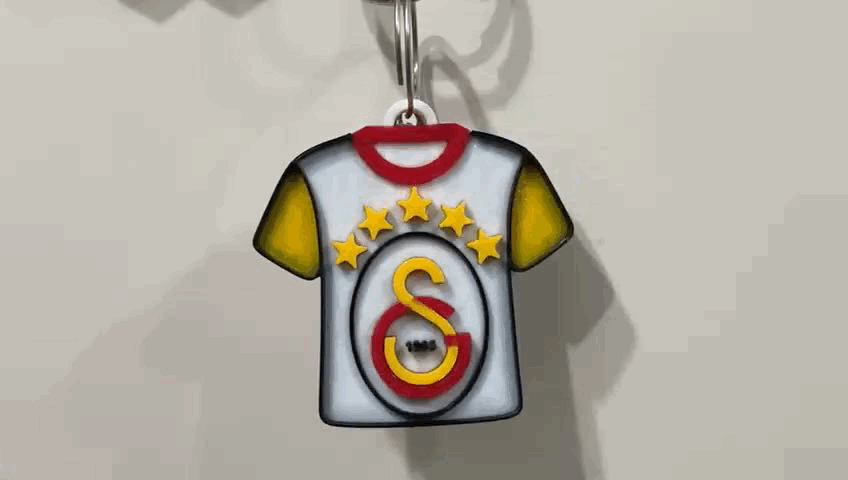 Galatasaray Jersey Keychain Multi Color