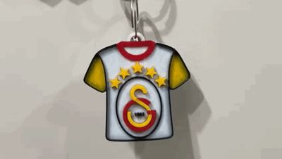 Galatasaray Jersey Keychain Multi Color