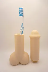 Étui de transport pour brosse à dents en forme de pénis — photo 4