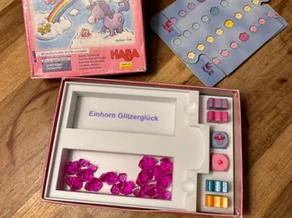 Einhorn Glitzerglück Inlay