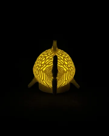 Modelo para impresión 3D: Lumorna Lichtmoment | Der Hai — vista de referencia 5