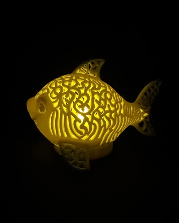 Modelo para impresión 3D: Lumorna Lichtmoment | Der Hai — vista de referencia 4