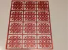12 tic-tac-toe kit card