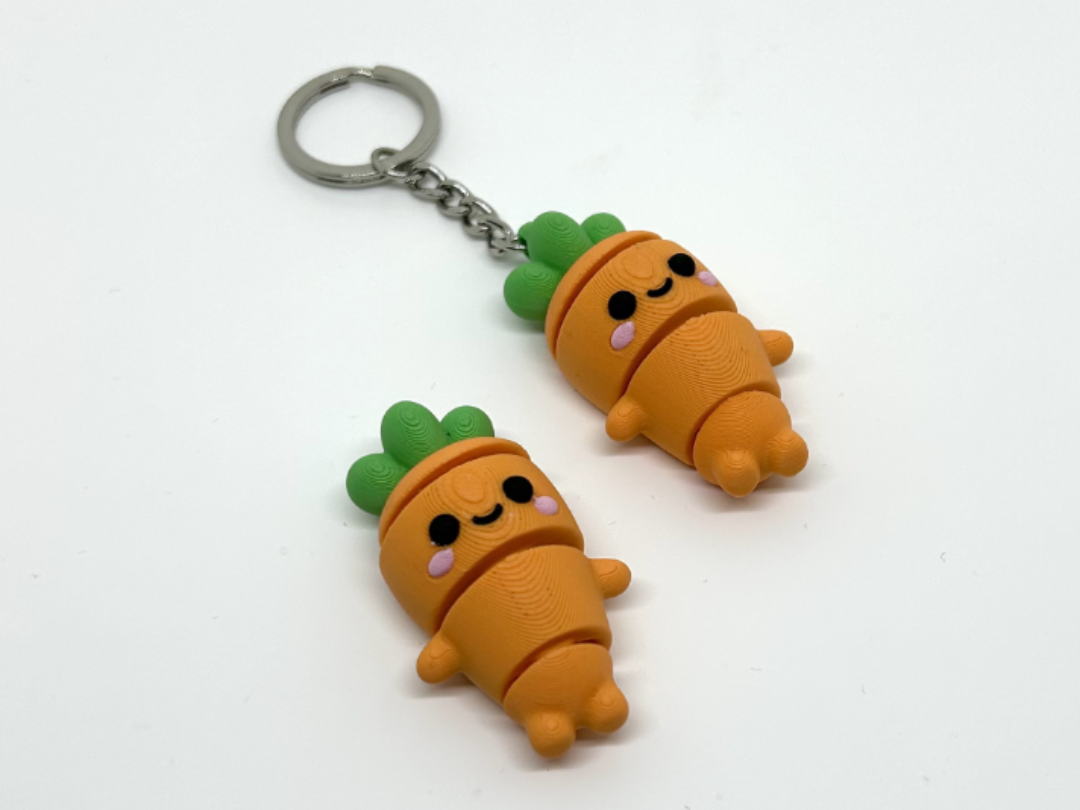 Flexi carrots - Toy/Keychain - 2 Version