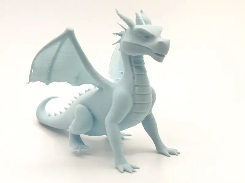 Spiny Weathered Dragon Mini figurine 