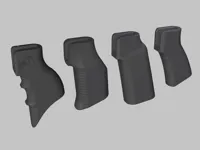 AR-15 Grip Collection