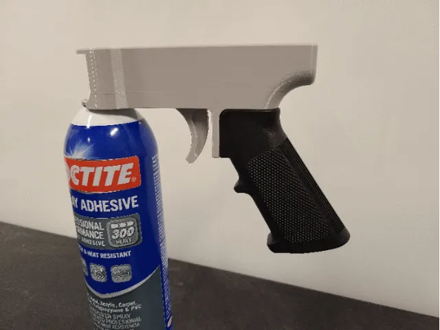 Print-In-Place Spray Paint Gun view 2