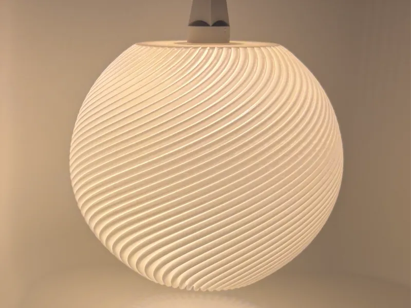 Spiral Lampenschirm passend für Herrnhuter A1
