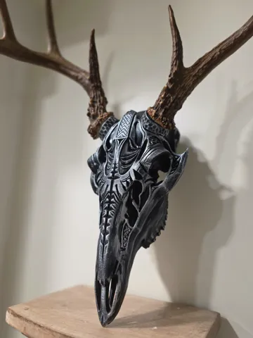 Adorno temático: Broadhead 2.0 Full Deer Skull - BAS Antler Mount — vista de referencia 2
