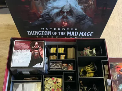 Inlay for Dungeon of The Mad Mage (D&D Boardgame)