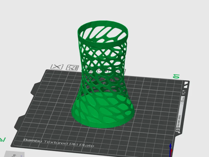 Voronoi Vase/Pen Holder