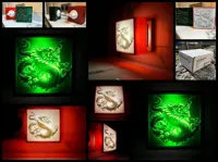 Veilleuse dragon pour lampe LED IKEA Mörkrädd — photo 2