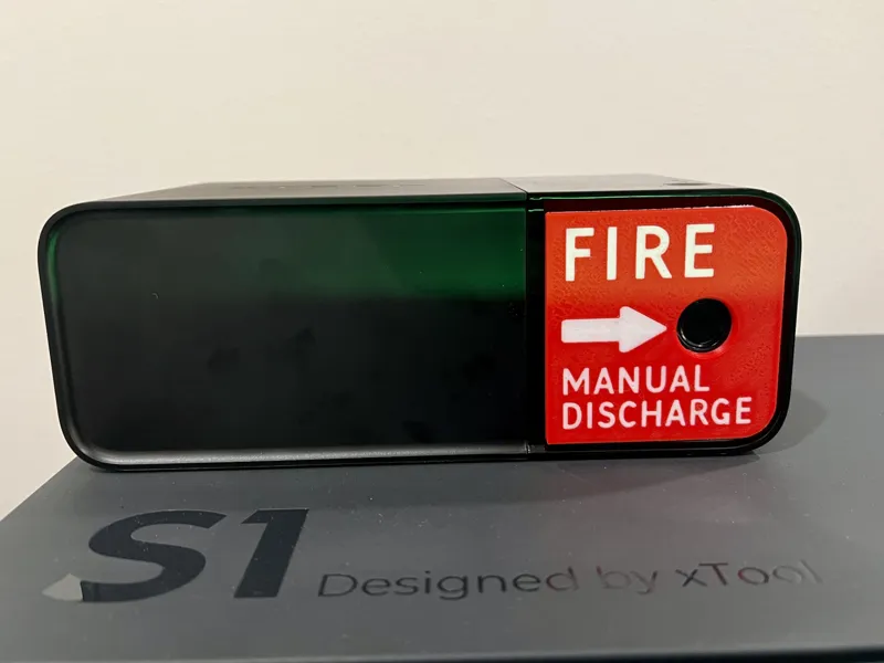 Xtool Fire Safety Set Warning Placard