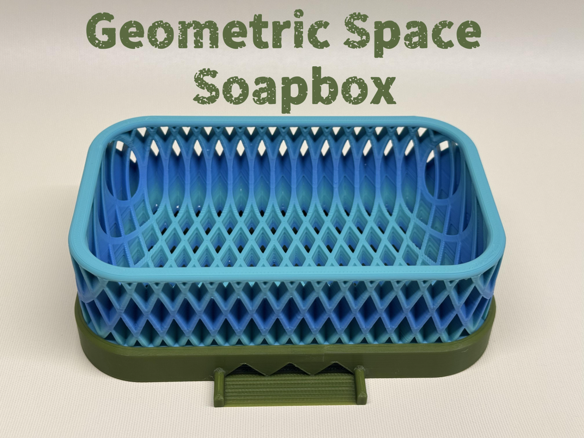 Miniatura 1 do modelo 3D 几何空间肥皂盒（Geometric Space Soapbox）