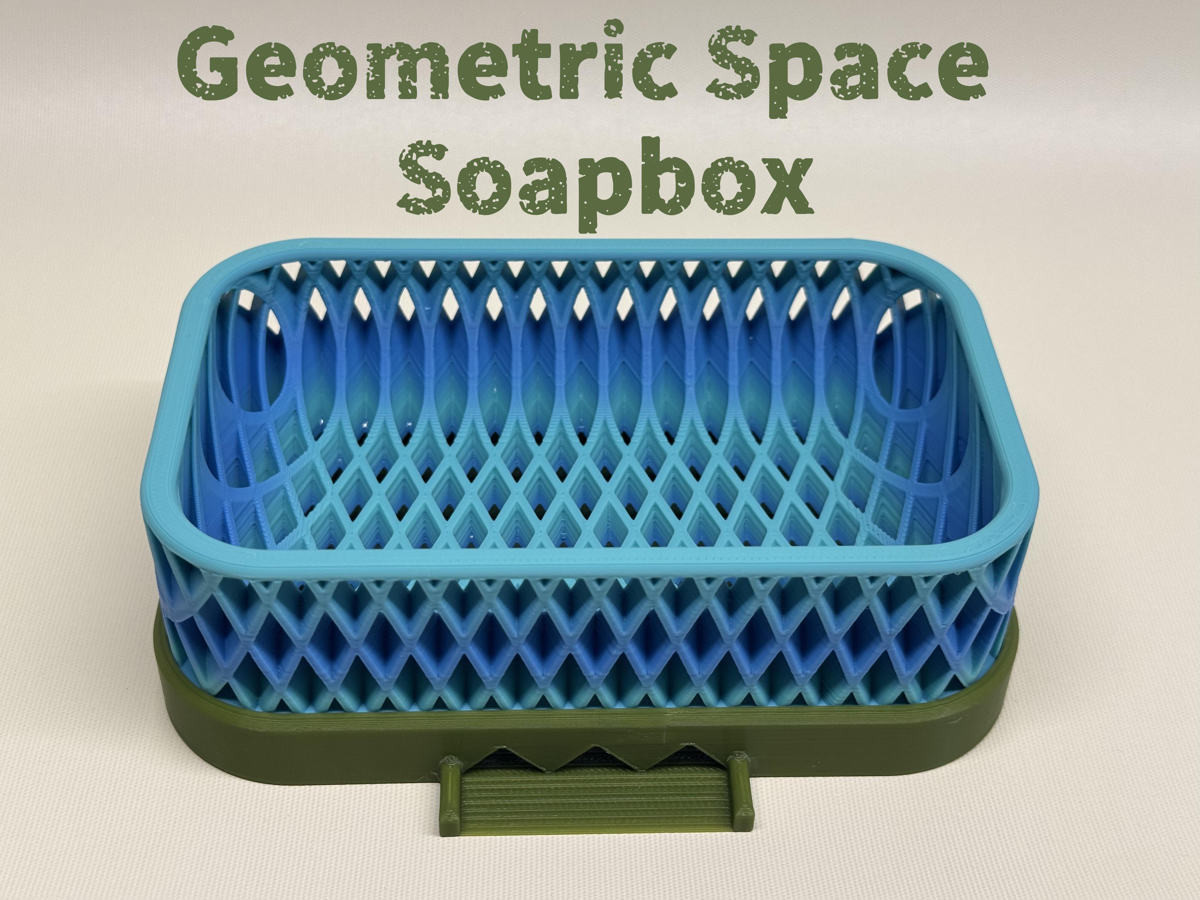 Miniatura 2 do modelo 3D 几何空间肥皂盒（Geometric Space Soapbox）
